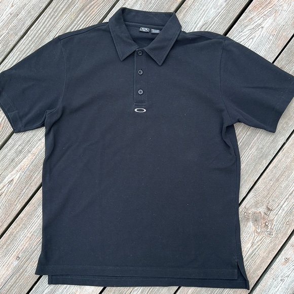 Oakley black polo M - Picture 2 of 5